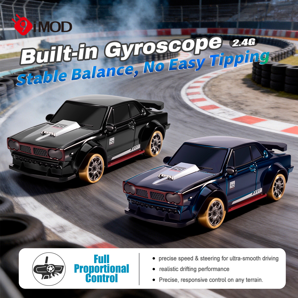 Rc Hobby Tech Bali - 9IMOD 1/64 RC Drift Arabası 2.4G