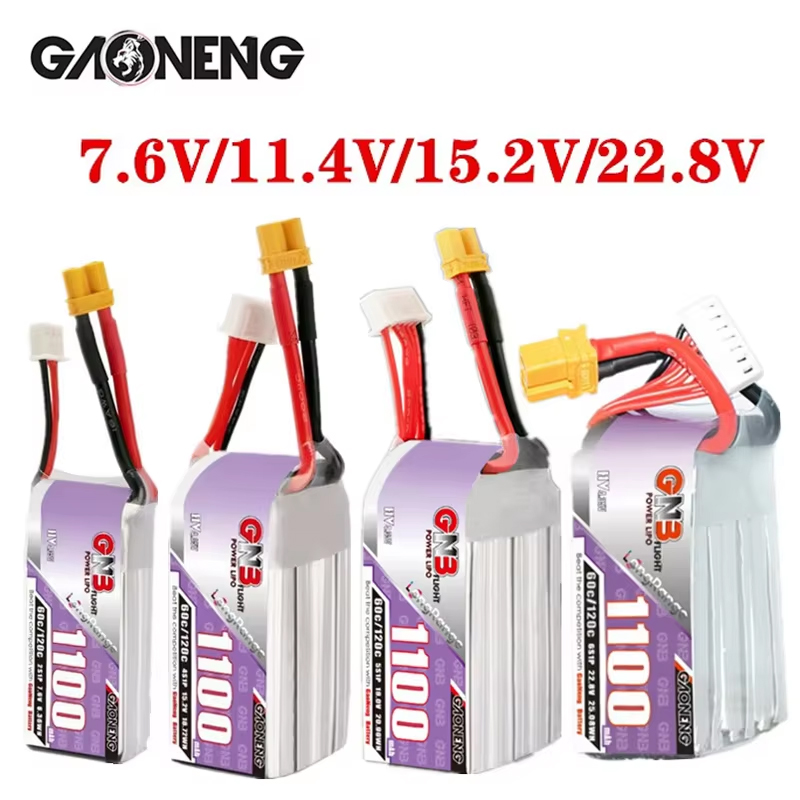 Lipo Battery 4S - GNB 1100 mAh 2 S 3