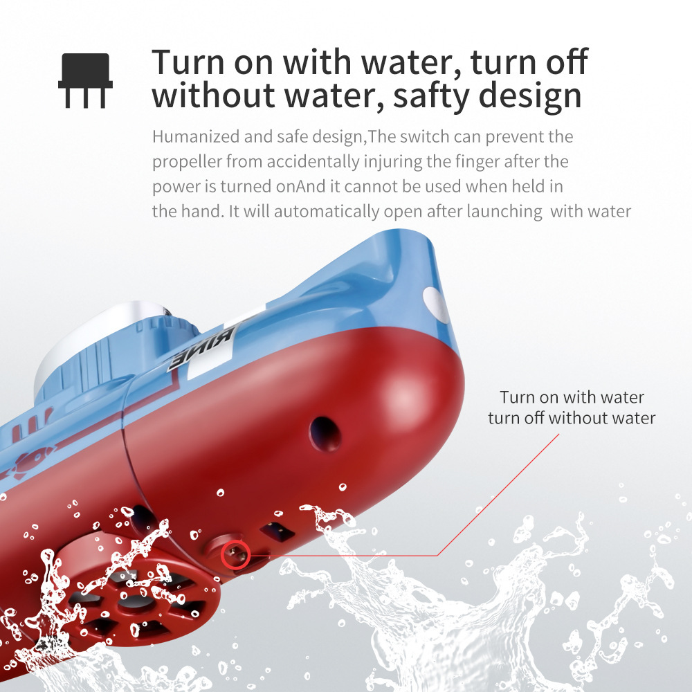 Rc Submarine Water - Çocuklar için Mini RC Denizaltı -