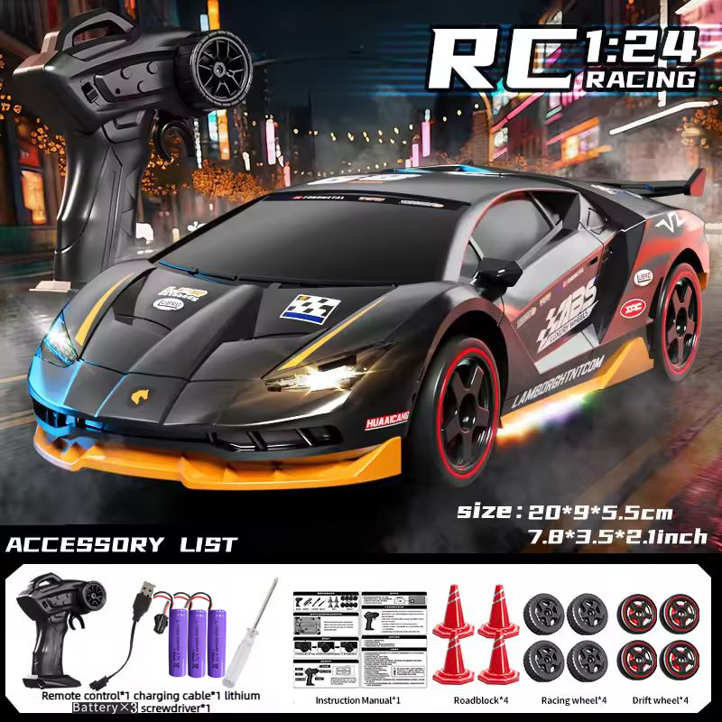 Rc Hobby Tech Bali - 1/24 4WD RC Drift Araba 2.4GHz