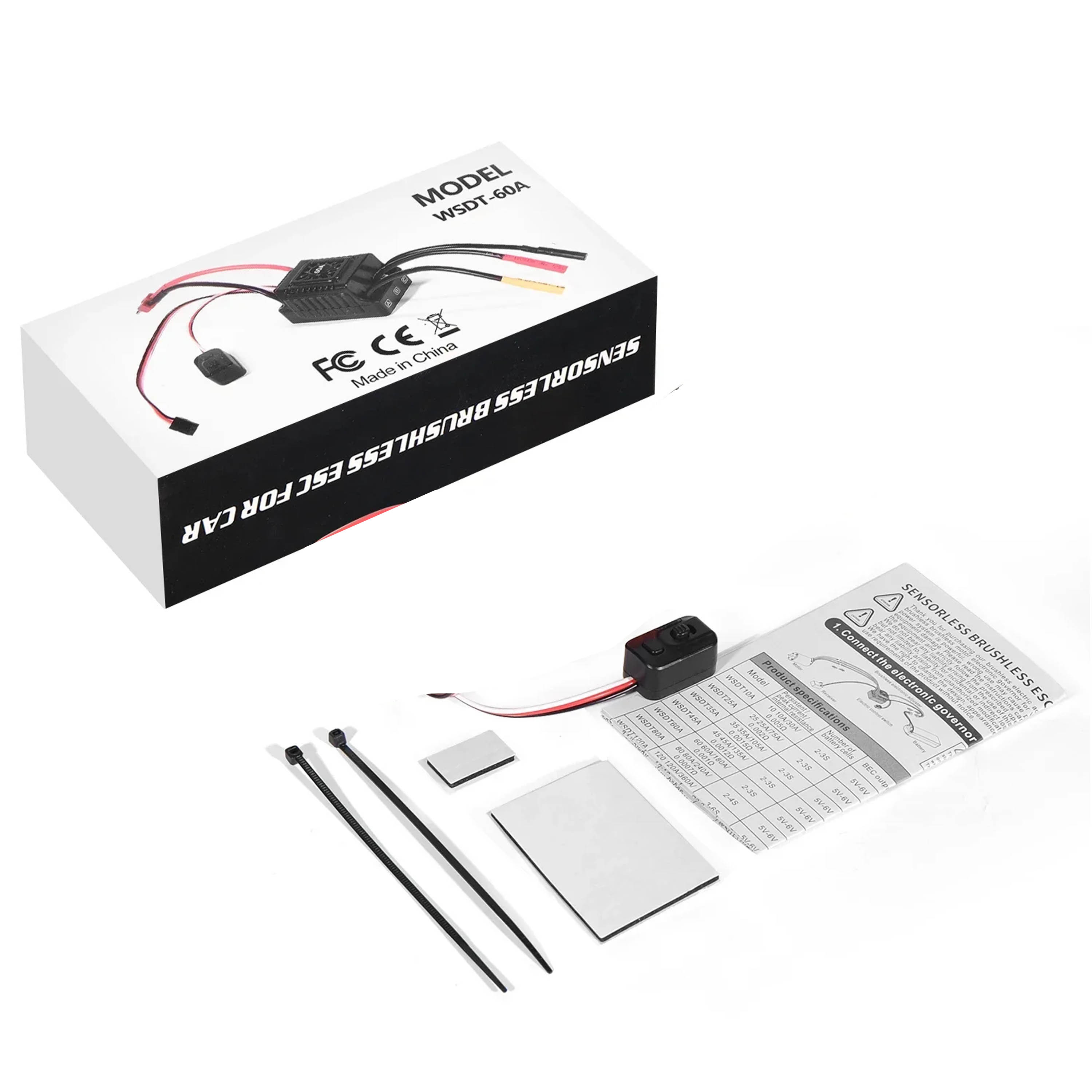 Esc Waterproof 60A - NEEBRC 45A 60A Fırçasız ESC Su