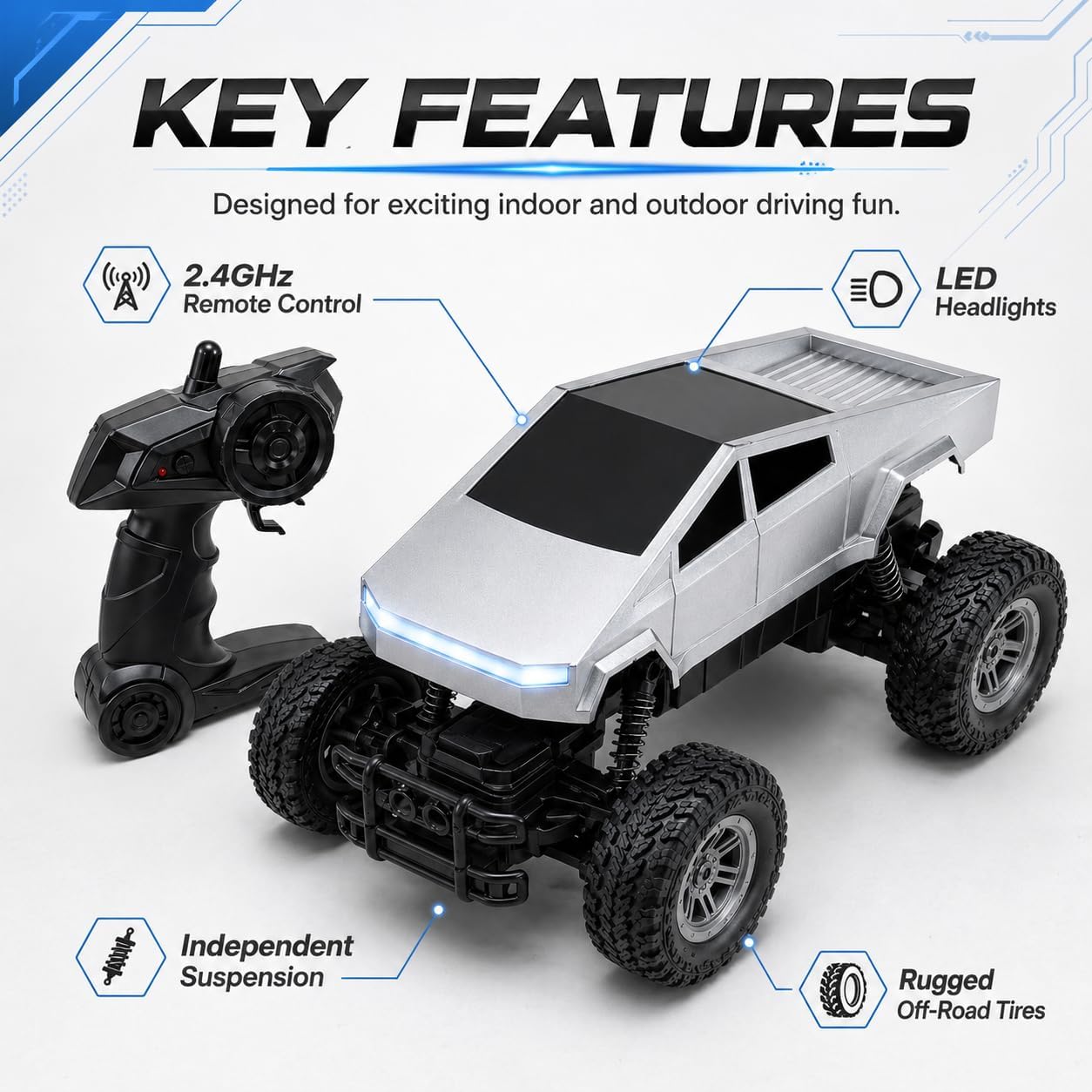 1:18 Ölçekli Çocuklar İçin Uza - Rc Hobby Tech Bali incelemesi ve fiyatı