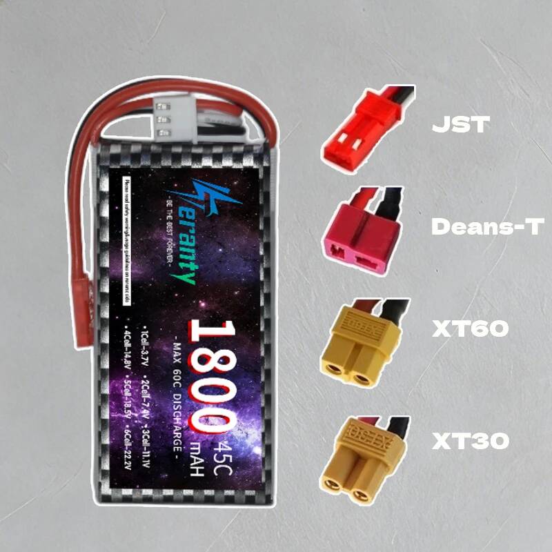 TERANTY 2S 3S 4S 1800mAh Lipo  - Lipo Battery 4S incelemesi ve fiyatı