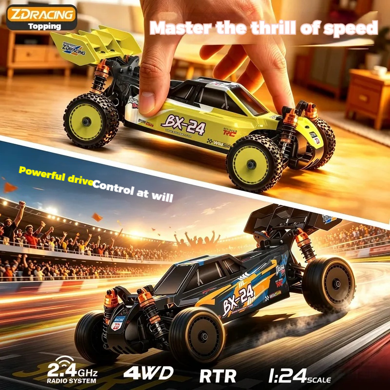 Zd Racing 1/24 Bx 24 4wd Fırça - Rc Hobby Track incelemesi ve fiyatı