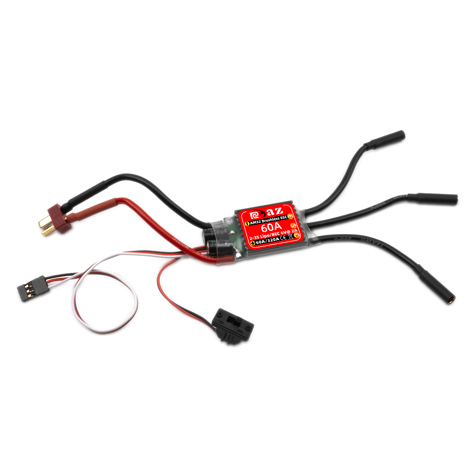 RCXAZ AM32 60A Fırçasız ESC El - Rc Submarine Water incelemesi ve fiyatı