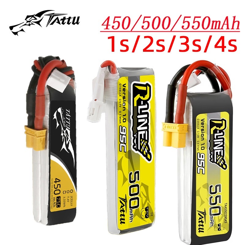 3 adet yeni TATTU 450/500/550m - Lipo Battery 4S incelemesi ve fiyatı