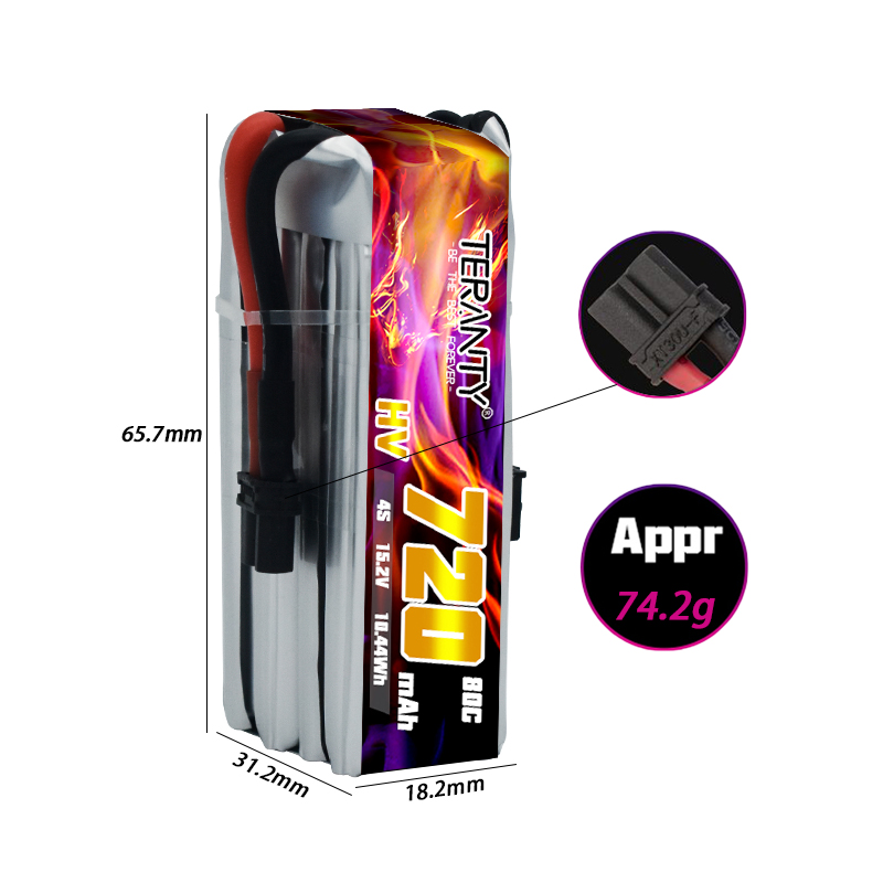 TERANTY 720mAh 4S 15.2V HV Lip - Lipo Battery 4S incelemesi ve fiyatı