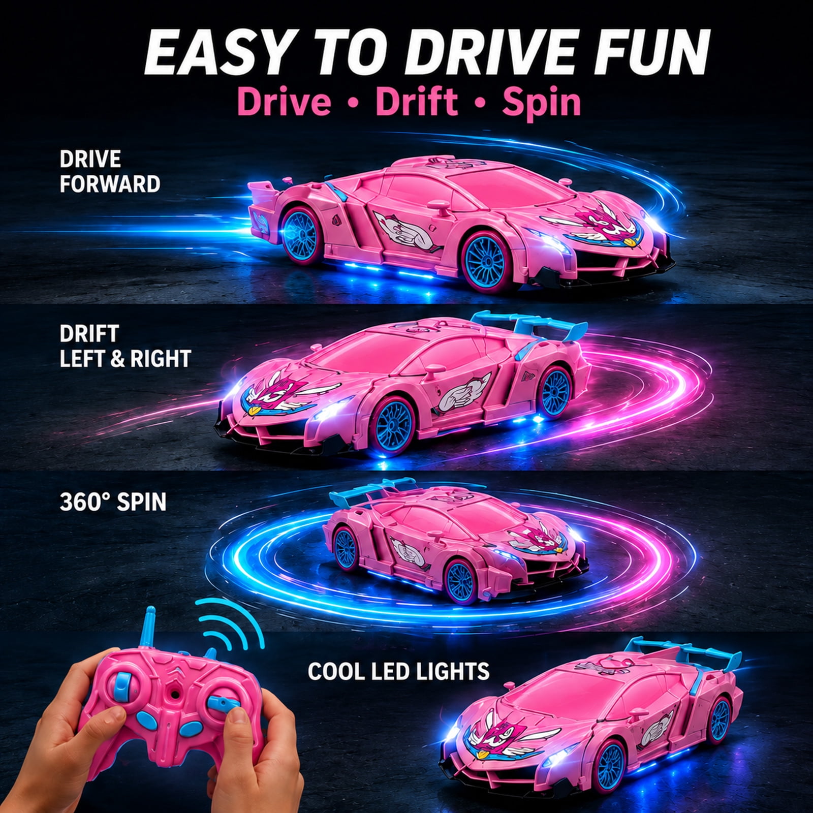 Unicorn RC Dönüşebilen Robot A - Rc Hobby Tech Bali incelemesi ve fiyatı